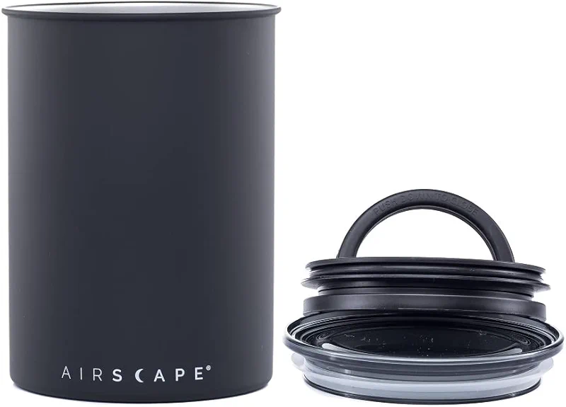 AirScape Planetary Design Stainless Steel Coffee Canister | Food Storage — image 5