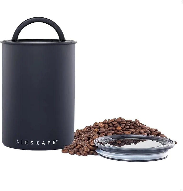 AirScape Planetary Design Stainless Steel Coffee Canister | Food Storage — image 3