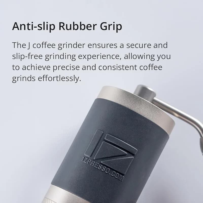 1Zpresso J Manual Coffee Grinder Silver Capacity 35g with Assembly — image 6