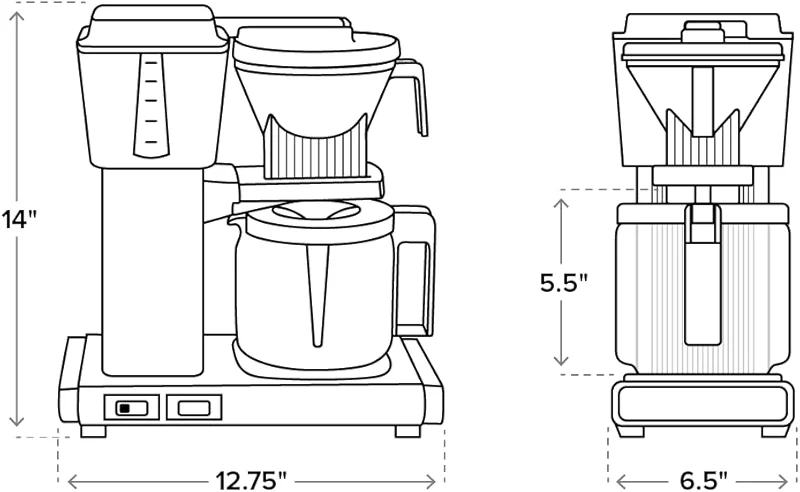 Technivorm Moccamaster 53941 KBGV Select 10-Cup Coffee Maker — image 4