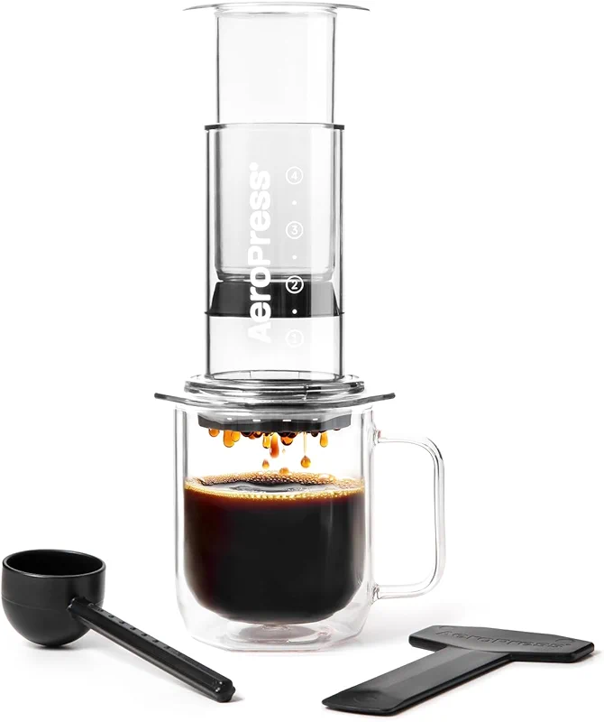 AeroPress Clear Coffee Press - All-in-One French Press
