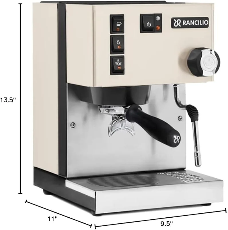 Rancilio Silvia M V6 Espresso Machine (White) — image 2