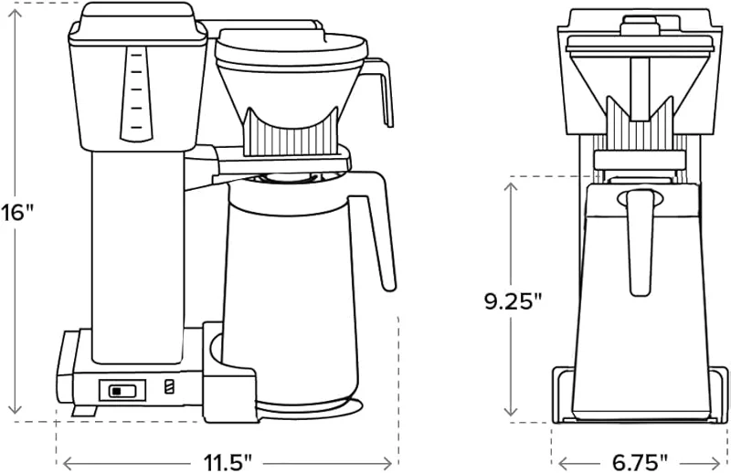 Technivorm Moccamaster 79312 KBGT Coffee Brewer — image 5