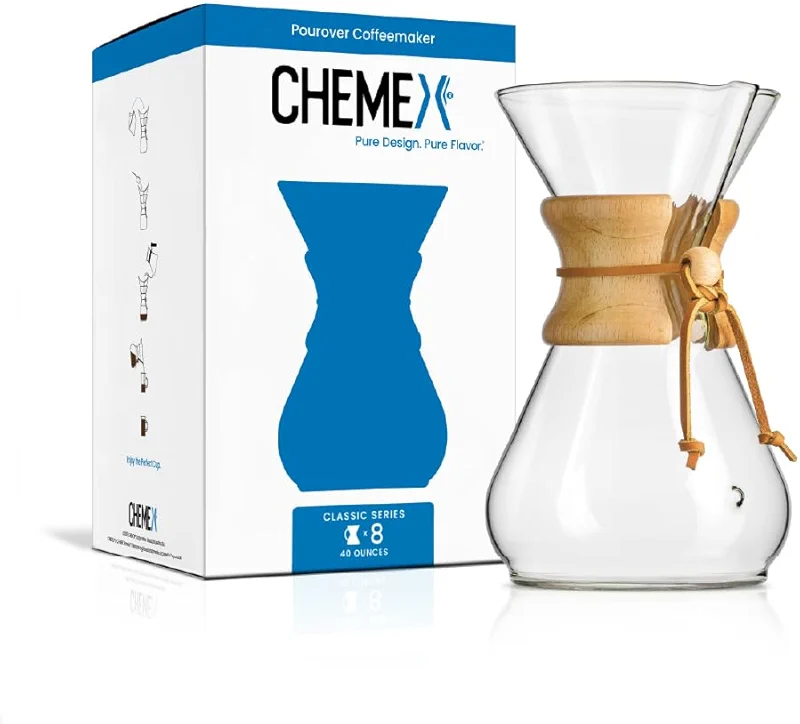 Chemex Pour-Over Glass Coffeemaker - Classic Series - 8-Cup - Exclusive — image 2