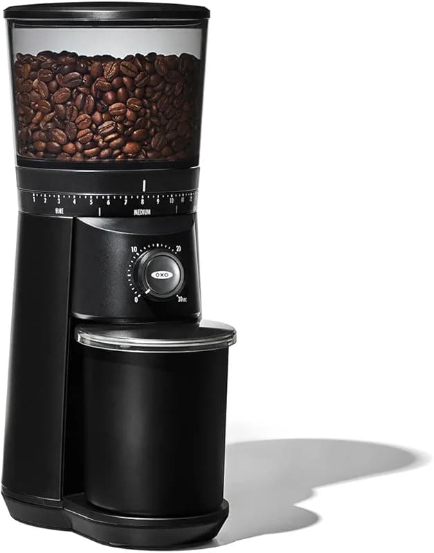 OXO Brew Conical Burr Grinder - Matte Black — image 6