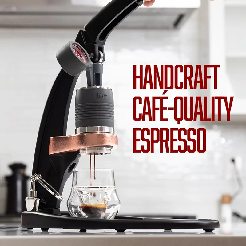 Flair UPDATED PRO 3 (Black) - All manual lever espresso maker with a — image 5