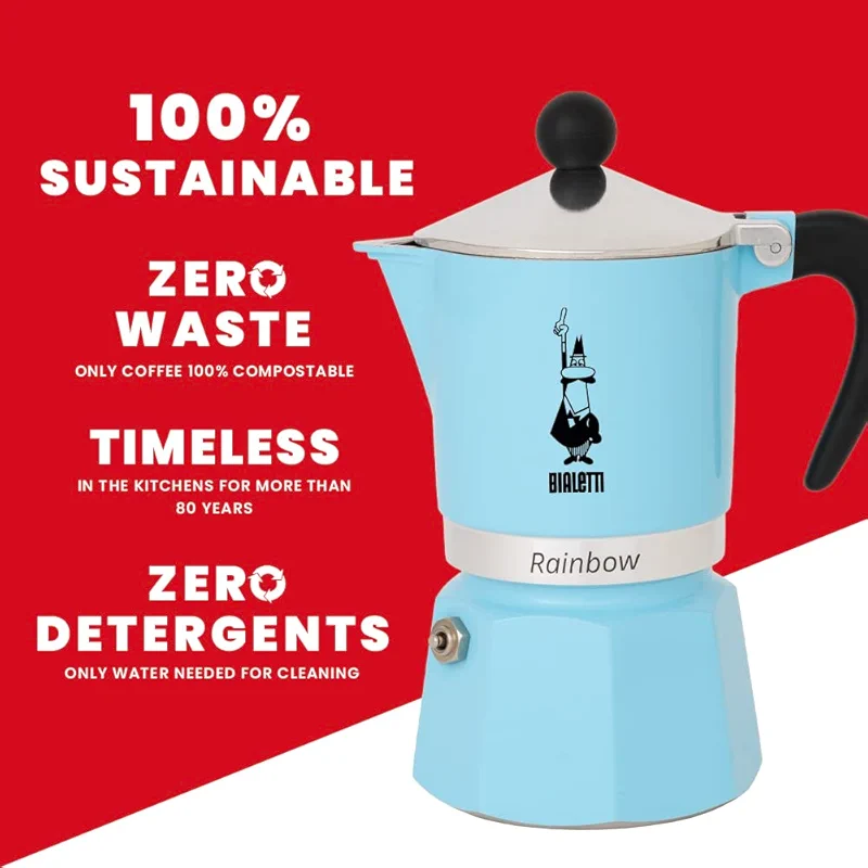 Bialetti Rainbow: Stovetop Espresso Maker — image 4