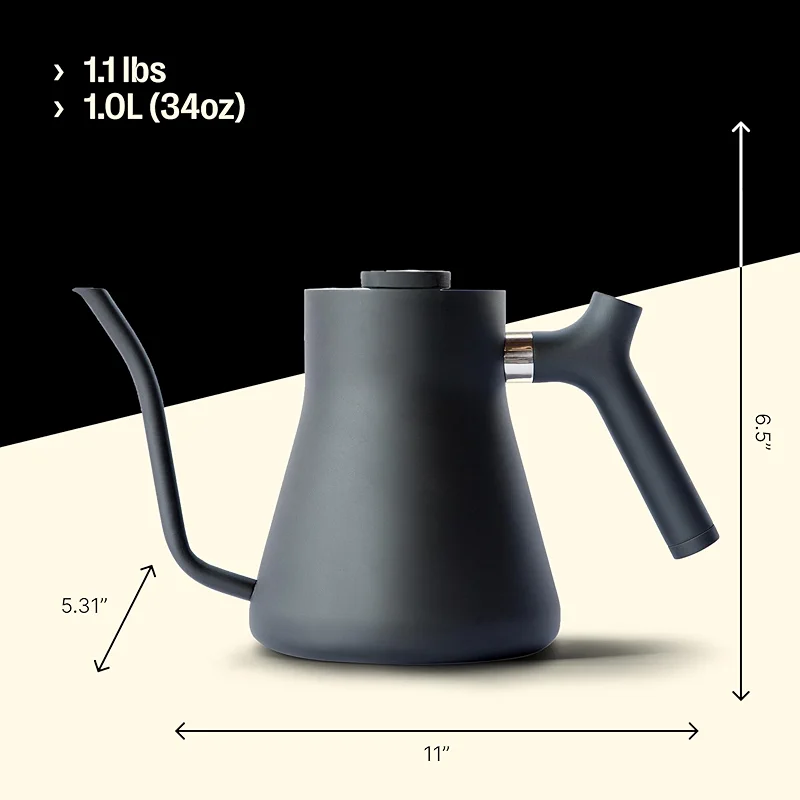 Fellow Stagg Stovetop Pour-Over Coffee and Tea Kettle - Gooseneck Teapot — image 5