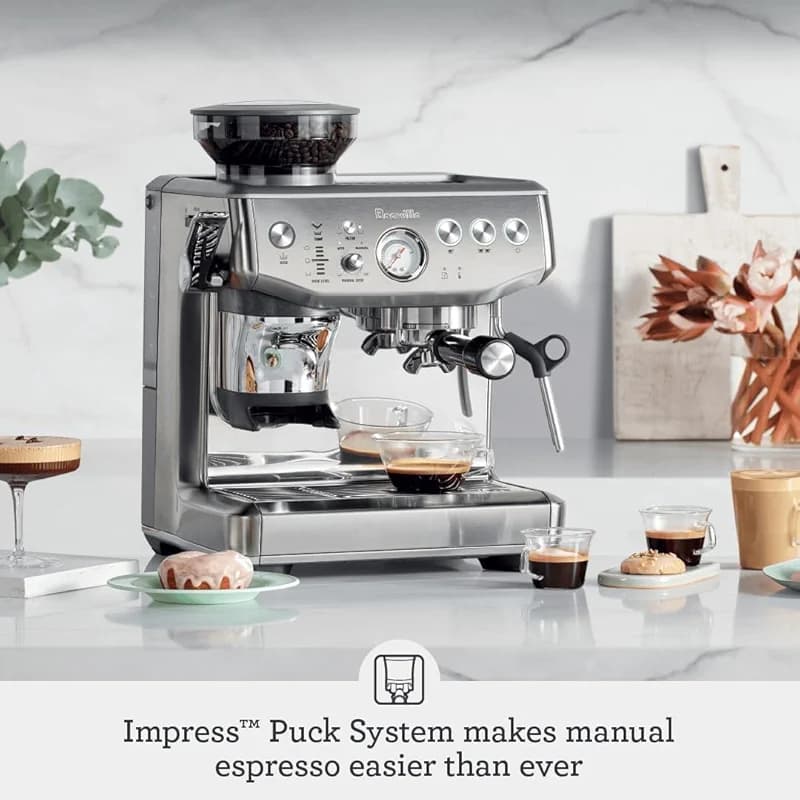 Breville Barista Express Impress Espresso Machine BES876BSS — image 3