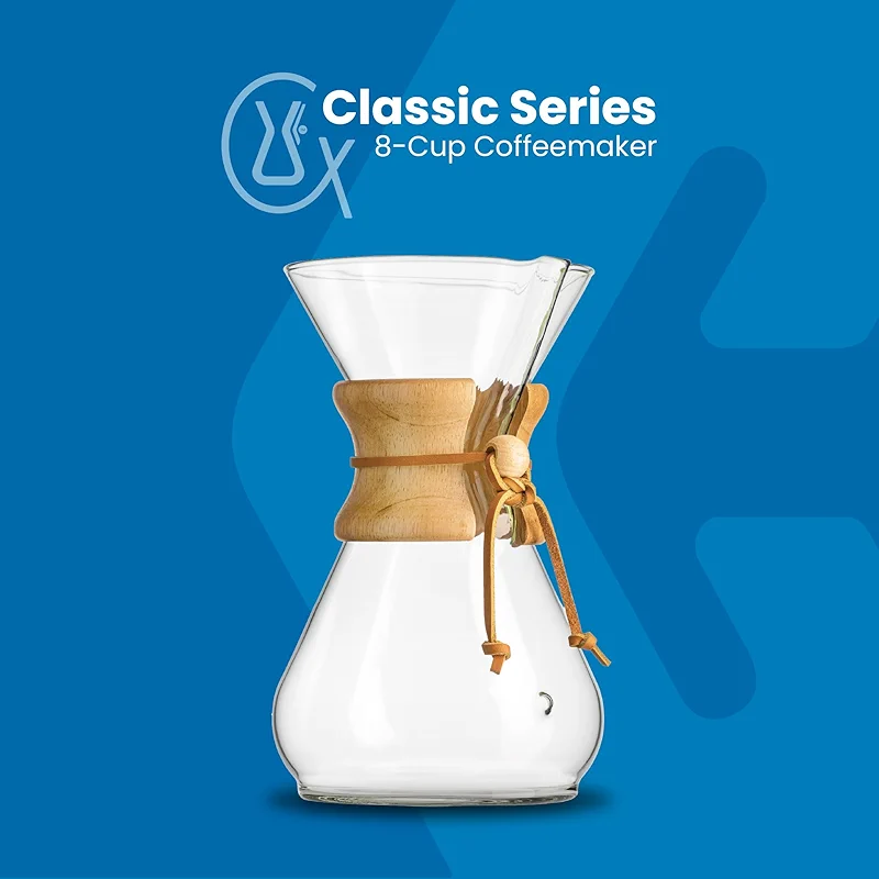 Chemex Pour-Over Glass Coffeemaker - Classic Series - 8-Cup - Exclusive — image 6