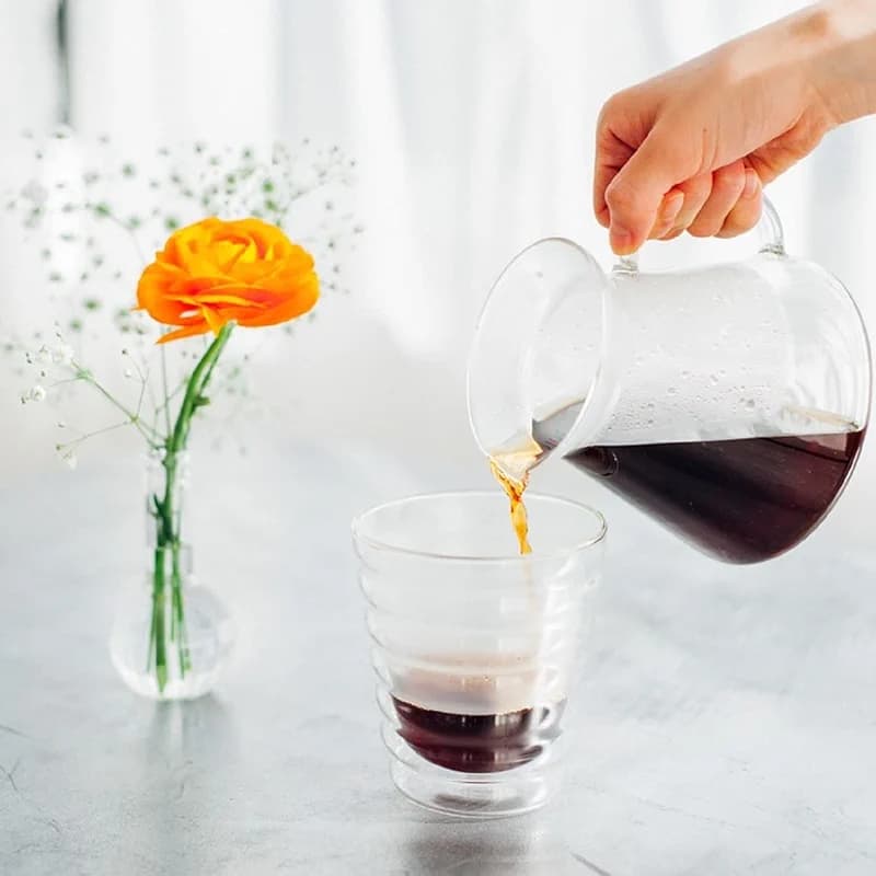 "Simply Hario" V60 Glass Pour Over Coffee Set — image 2