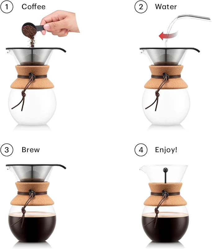 Bodum 34oz Pour Over Coffee Maker — image 2