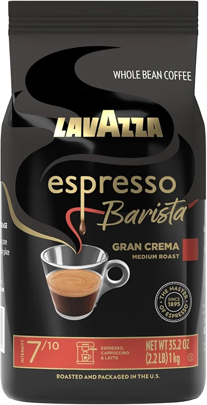 Lavazza Espresso Barista Gran Crema Whole Bean Coffee Blend — image 6
