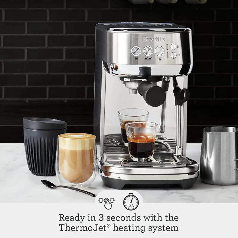 Breville Bambino Plus Espresso Machine BES500BSS — image 6