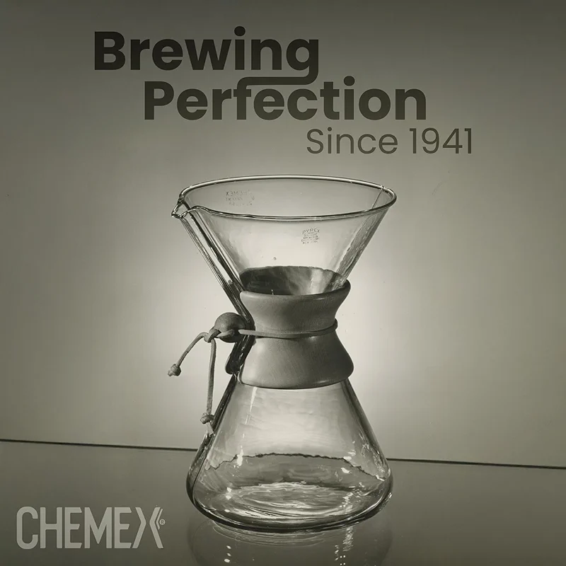 Chemex Bundle - 6-Cup Classic Series - 100 ct Square Filters - Exclusive — image 8