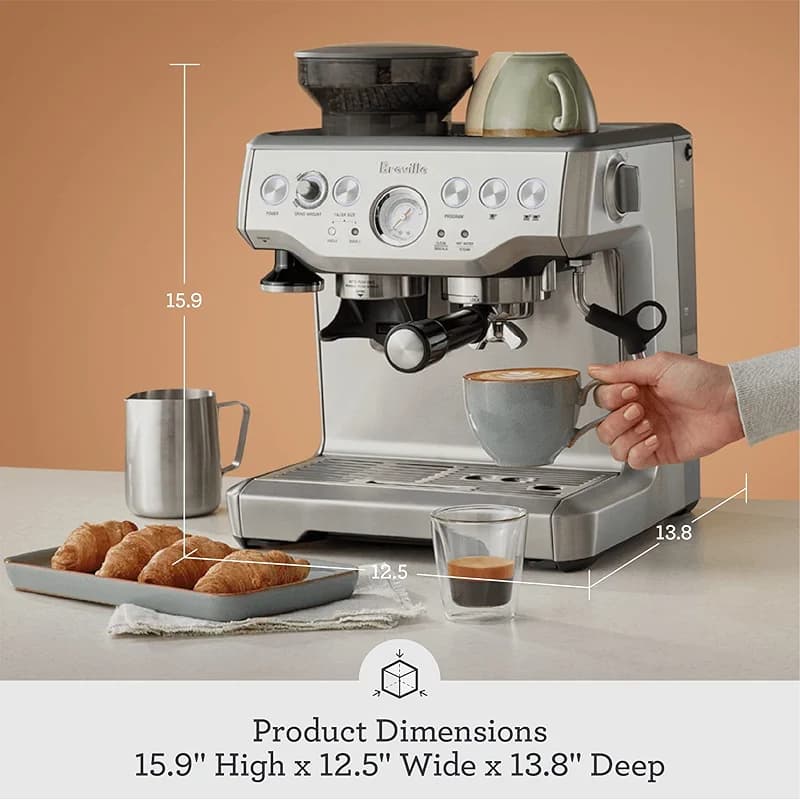 Breville Barista Express Espresso Machine BES870BTR — image 5