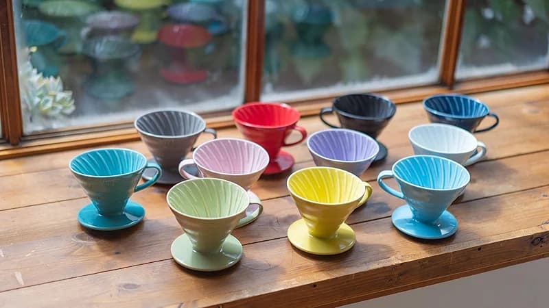 HARIO V60 Dripper 02 White — image 5