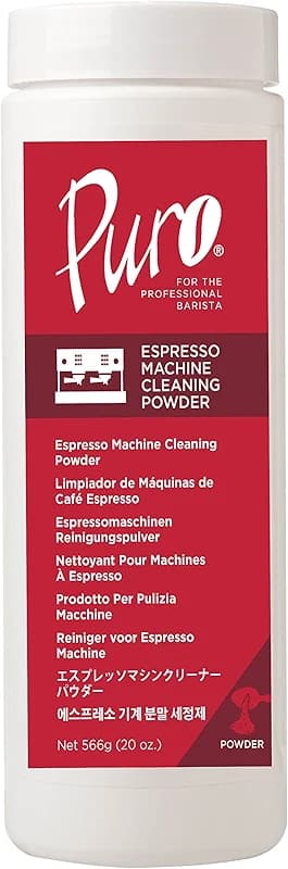 Puro Caff - 20 Ounce - Espresso Machine Cleaner Cleaning Powder Back Flush
