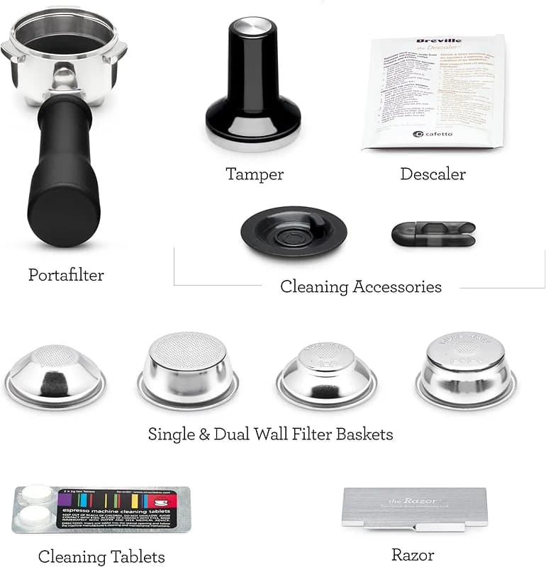 Breville Bambino Plus Espresso Machine BES500BTR — image 2