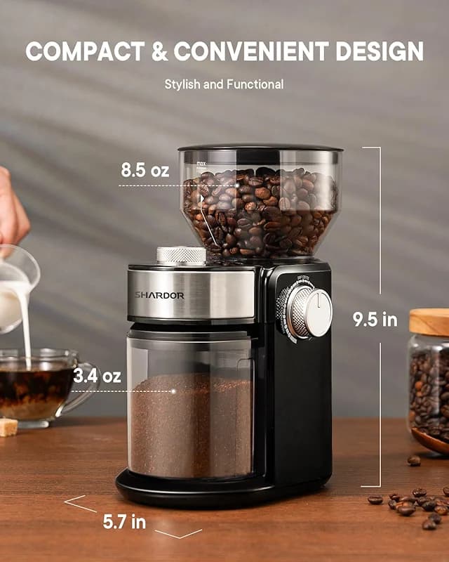 SHARDOR Electric Burr Coffee Grinder 2.0 — image 3