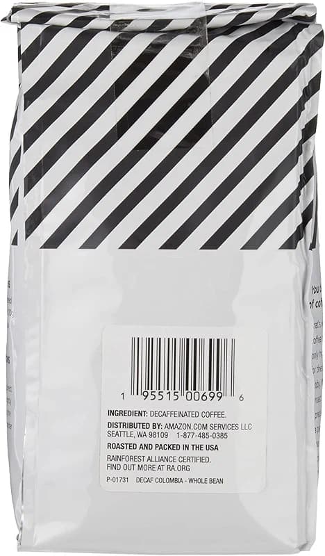 Amazon Fresh Decaf Colombia Whole Bean Coffee — image 5
