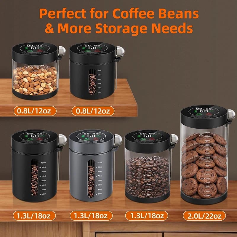 Automatic Vacuum Coffee Canister — image 5