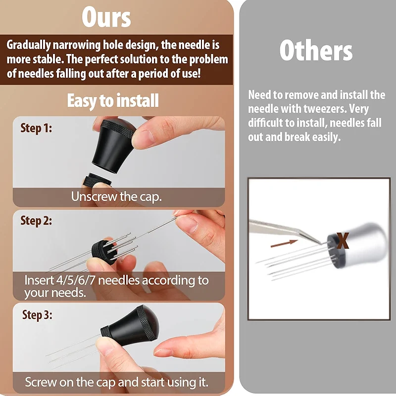 WDT Espresso Distribution Tool Espresso Stirrer Tools for Barista — image 3