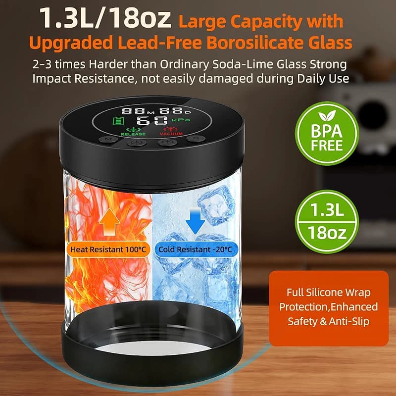 Automatic Vacuum Coffee Canister — image 4