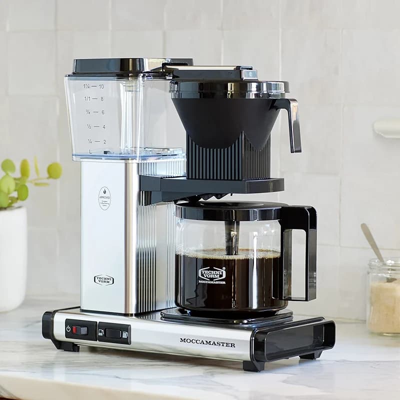 Technivorm Moccamaster 53930 KBGV 10-Cup Coffee Maker Matte Silver — image 3