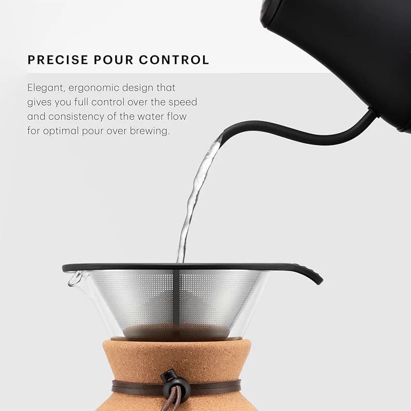 Bodum 27oz Bistro Gooseneck Electric Water Kettle