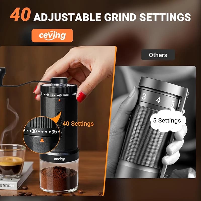 World's First 60g Large Capacity Manual Coffee Grinder — image 7
