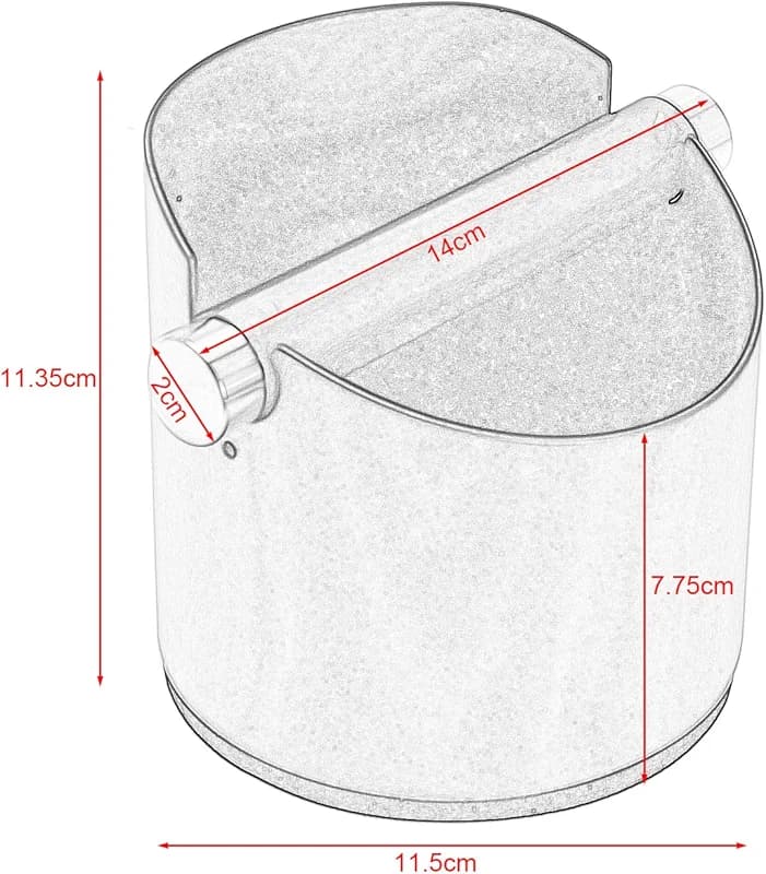 DIBTSA Espresso Knock Box