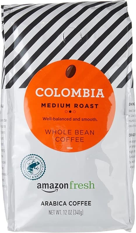 Amazon Fresh Colombia Whole Bean Coffee — image 6