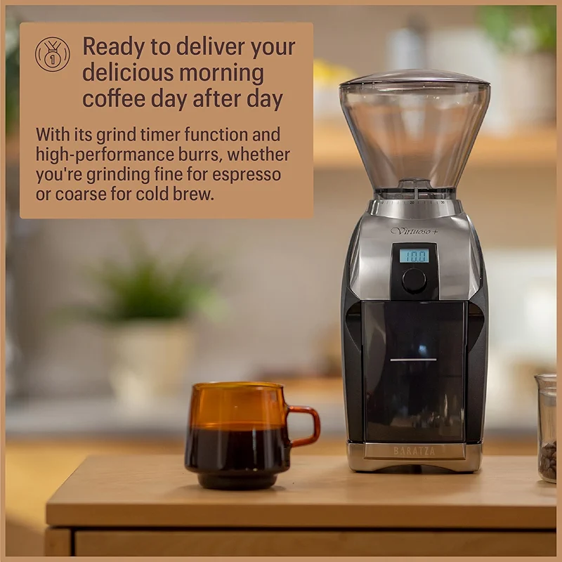 Baratza Virtuoso+ Coffee Grinder ZCG587BLK — image 4