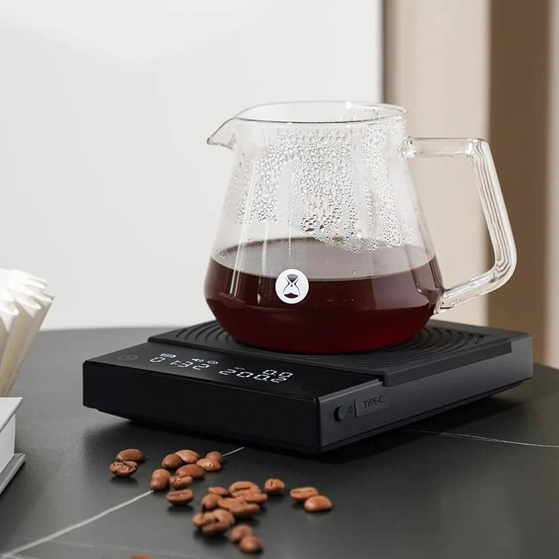 TIMEMORE Coffee Scale Basic 2.0 Electronic Espresso Scale with Water Flow — image 4