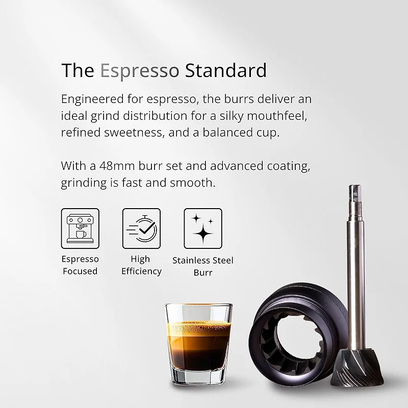 1Zpresso J-Ultra Manual Coffee Grinder Iron Gray