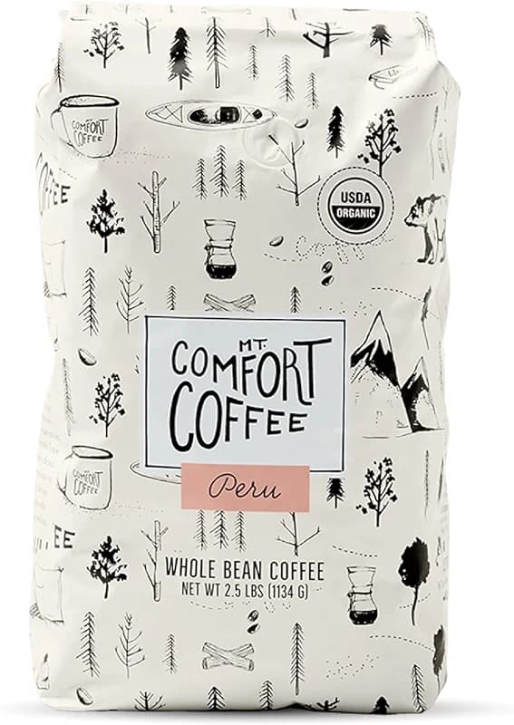 Mt. Comfort Coffee Organic Peru Medium Roast — image 4