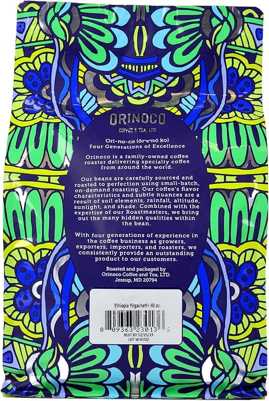 Orinoco Ethiopian Yirgacheffe 2.5lb bag — image 5