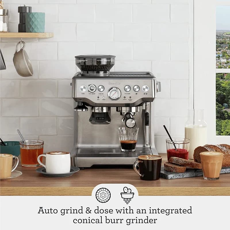 Breville Barista Express Espresso Machine BES870BTR — image 3