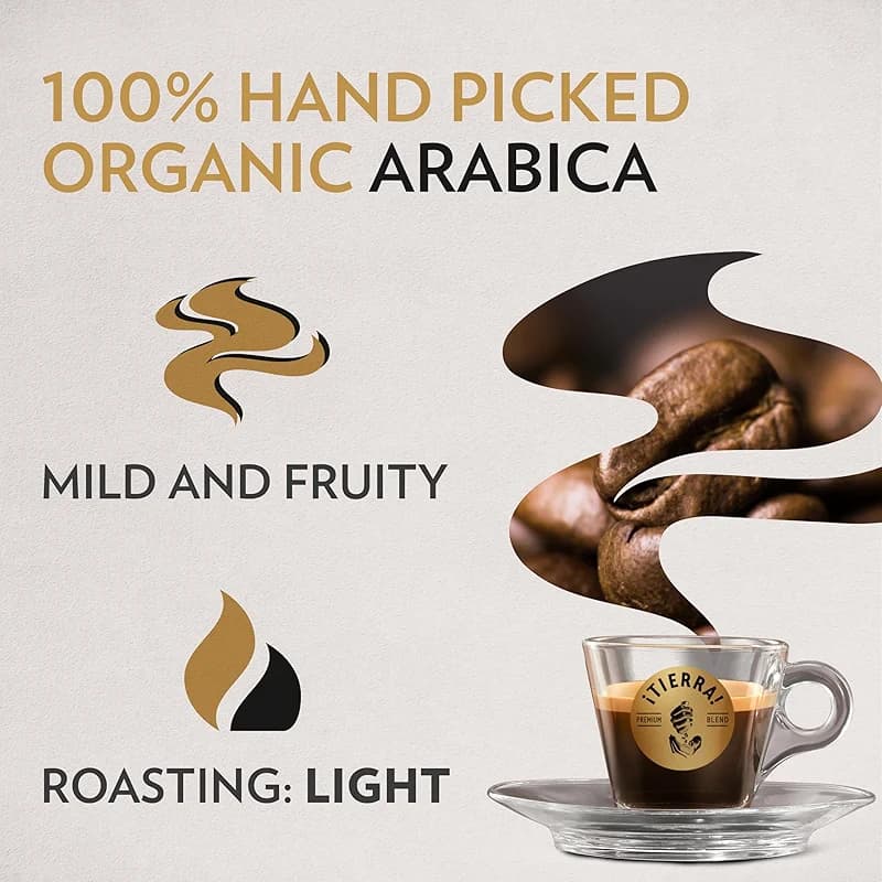 Lavazza ¡Tierra! Organic for Planet Whole Bean Coffee — image 3