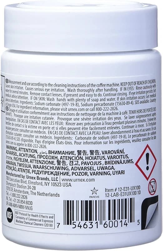 Urnex Cafiza Professional Espresso Machine Cleaning Tablets — image 7