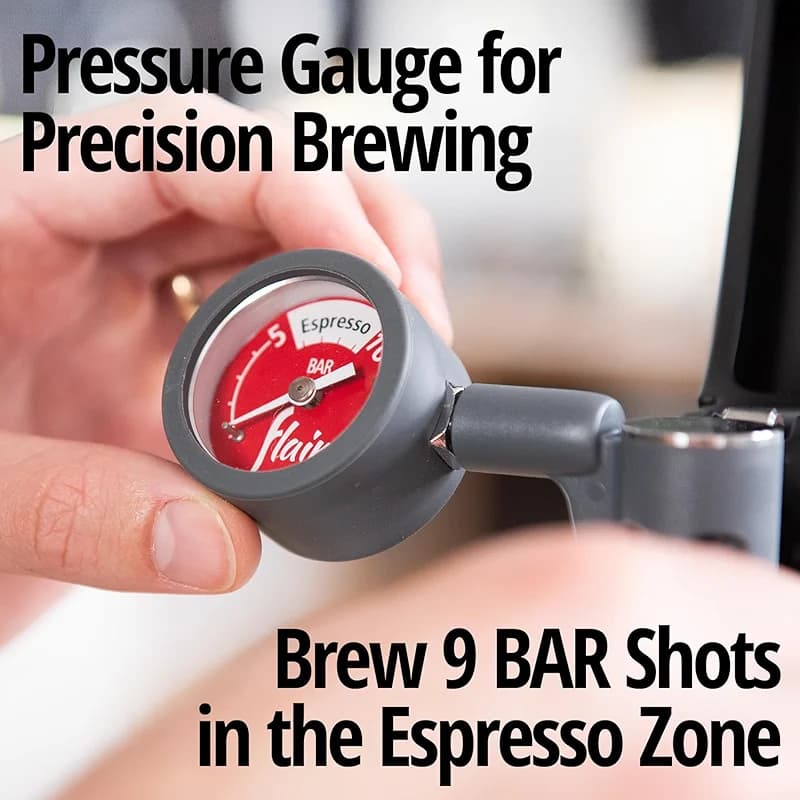 Flair UPDATED PRO 3 (Black) - All manual lever espresso maker with a — image 6