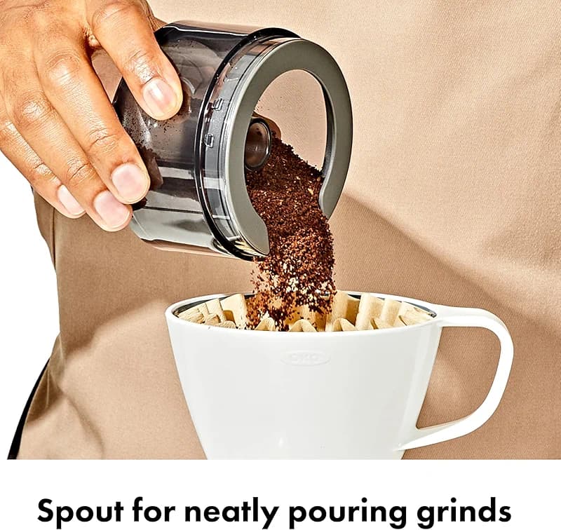 OXO Brew Compact Conical Burr Coffee Grinder — image 3