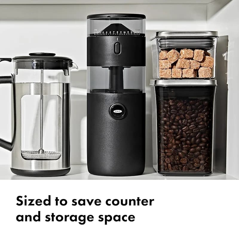 OXO Brew Compact Conical Burr Coffee Grinder — image 6