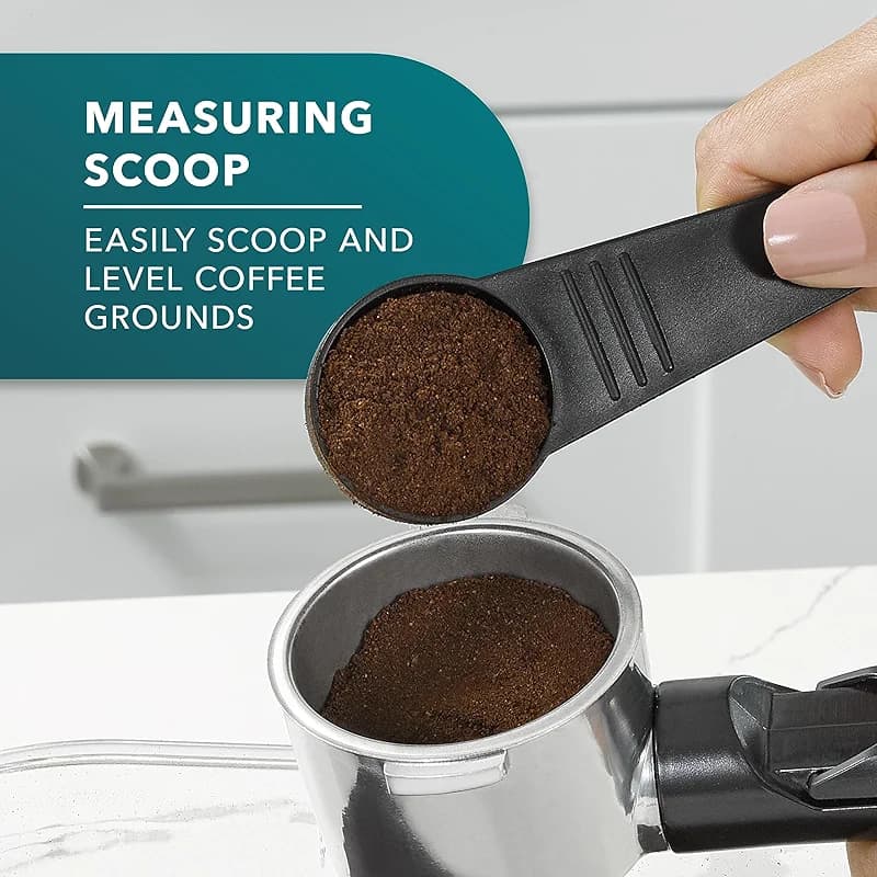 Mr. Coffee 4-Shot Steam Espresso Cappuccino and Latte Maker with Stainless — image 4