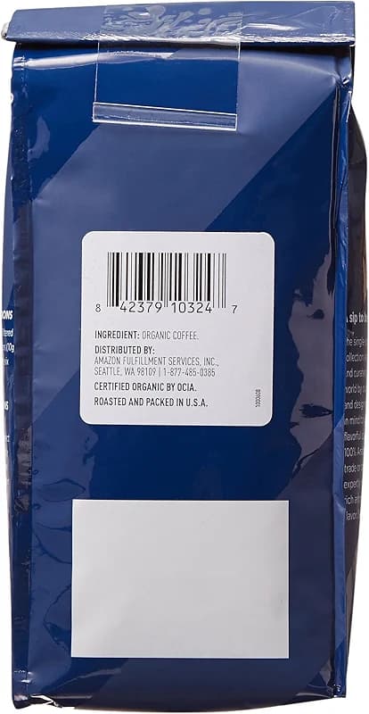 Amazon Fresh Organic Fair Trade Peru Whole Bean Coffee — image 6