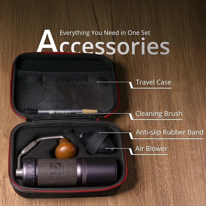 1Zpresso J-Ultra Manual Coffee Grinder Iron Gray — image 7